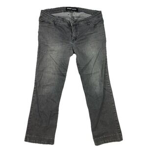 Pierre Cardin Gray Wash Straight Leg Jeans Size 16 Denim